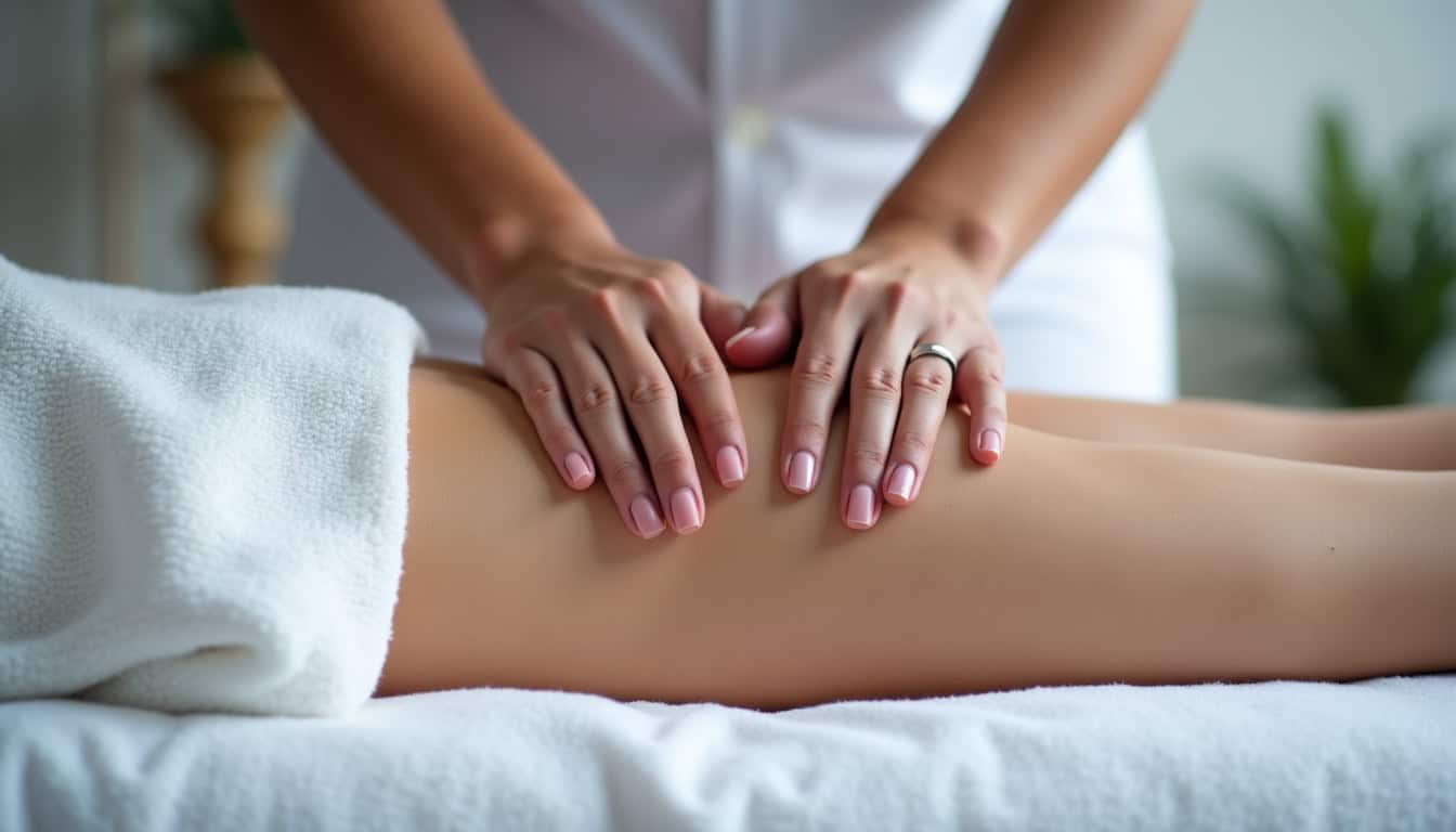 JM Grasset, énergéticien spécialisé dans la Trame thérapeutique, en séance avec un patient