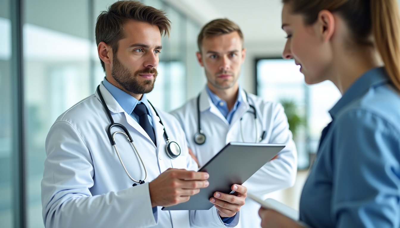 JM Grasset prodiguant des conseils en bien-être lors d