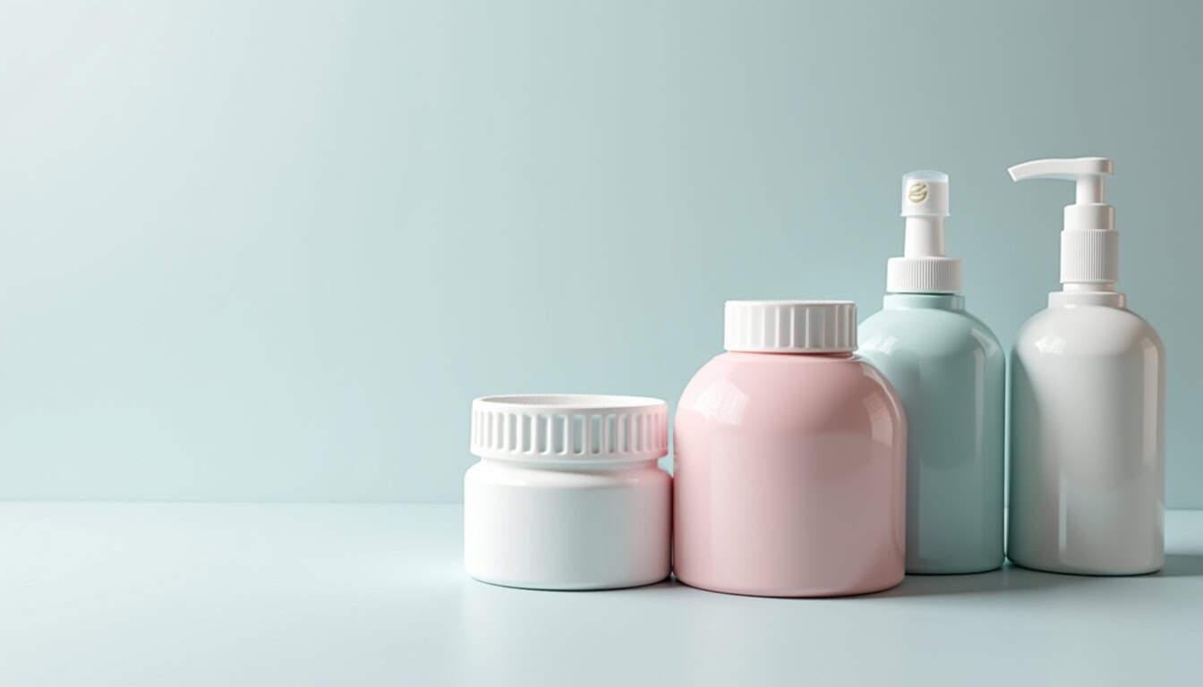 Bouteilles de produits de nettoyage pour véhicules.