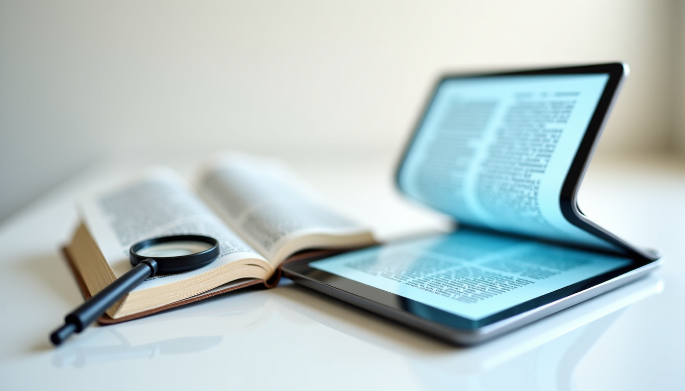 Comparaison entre la version papier et numérique de la revue de l