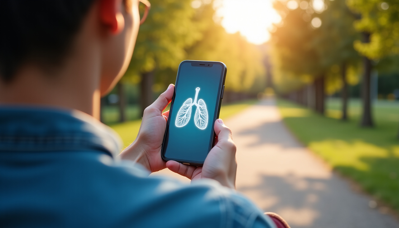 Personne utilisant un smartphone pour s