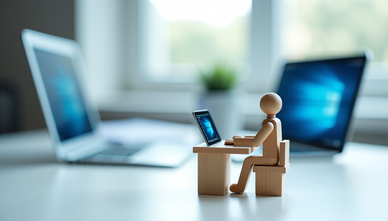 Pharmaciens en formation sur Vidal Hoptimal, suivant un webinaire en ligne sur tablette et ordinateur