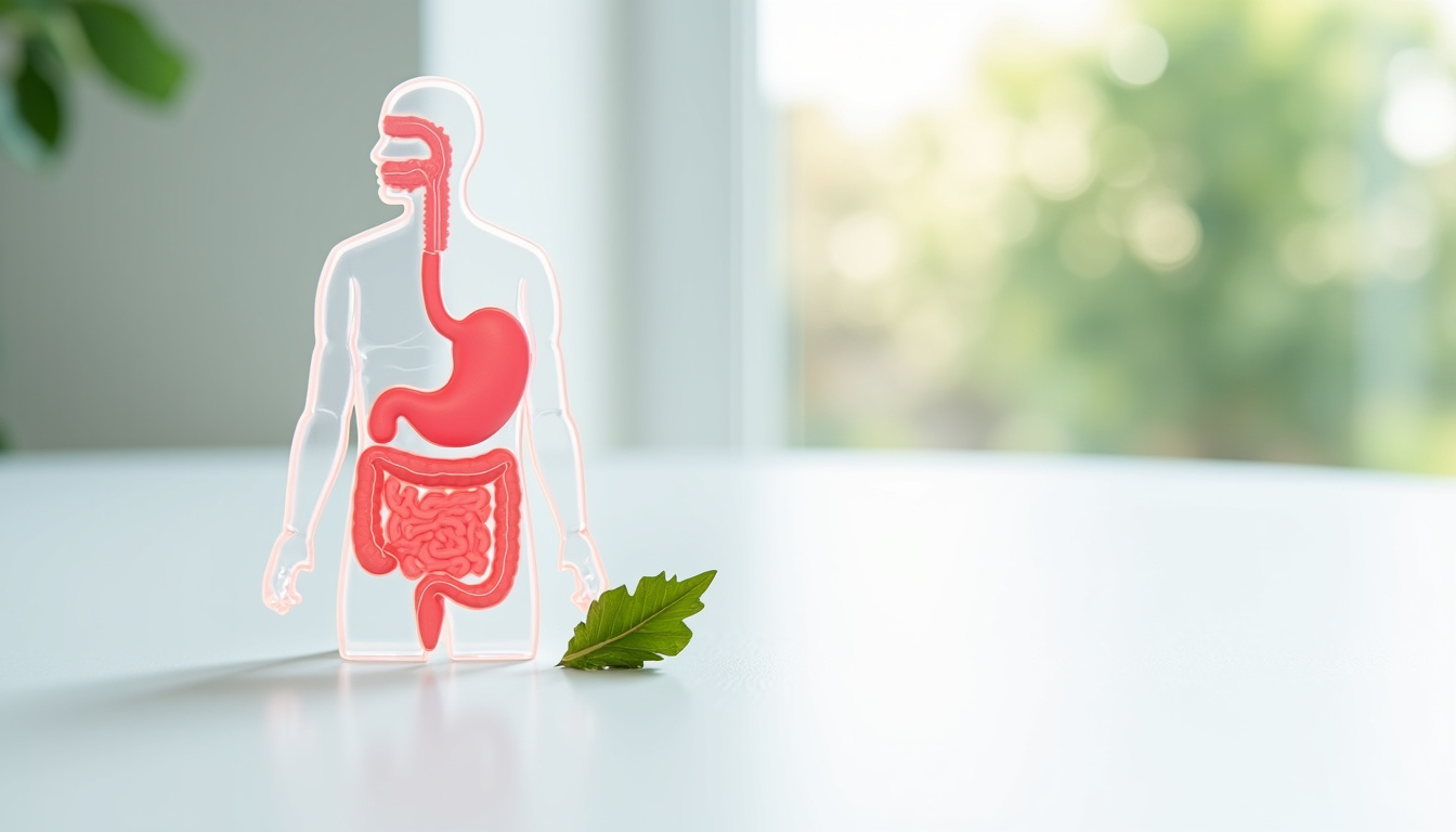 Représentation visuelle des symptômes gastro-intestinaux liés au variant XFG