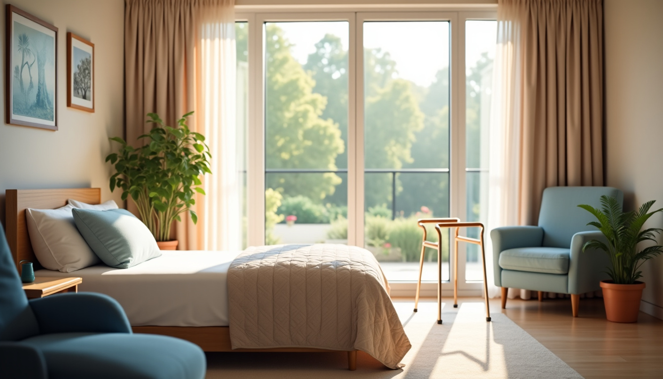 Chambre intérieure de la Résidence de l’Irance à Neuville-les-Dames