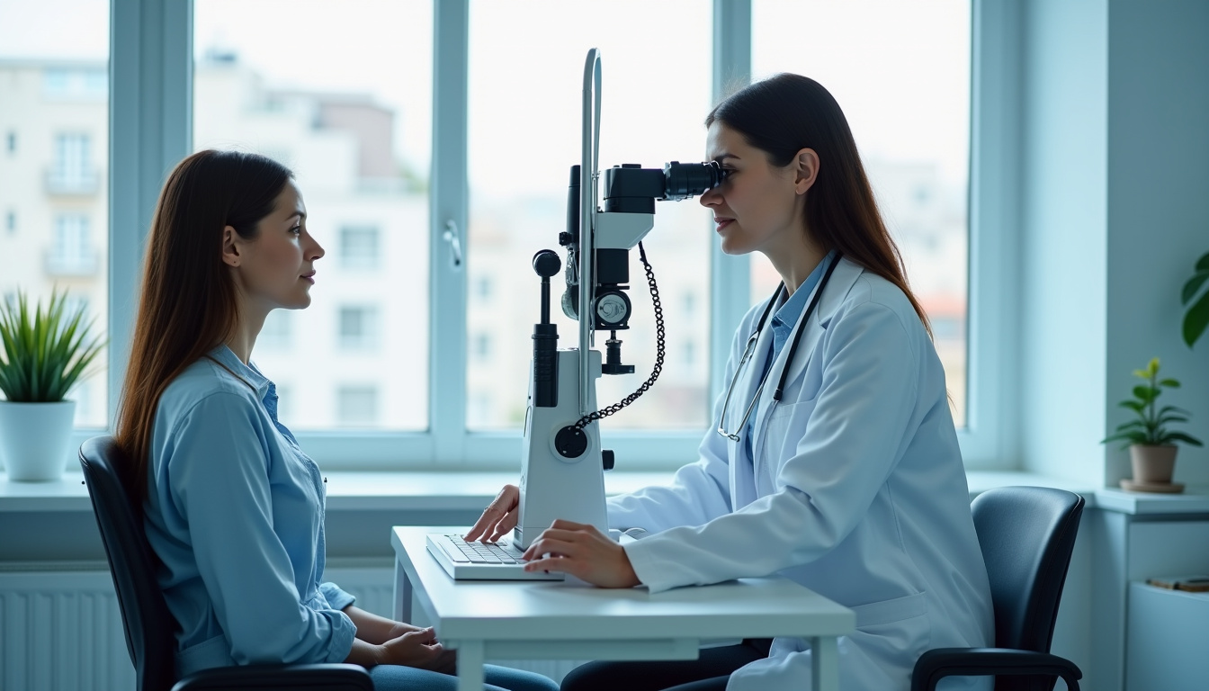 Consultation ophtalmologique à Marseille dans un cabinet en centre-ville