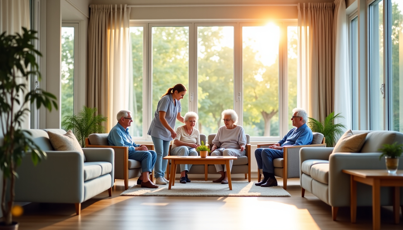 Espaces communs de la Résidence de l’Irance à Neuville-les-Dames