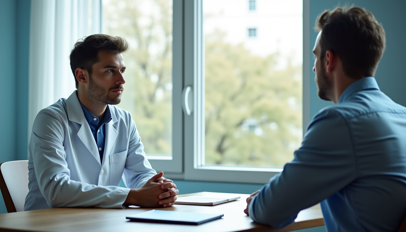 Salle de consultation neurologique à l’hôpital Pitié-Salpêtrière, Paris